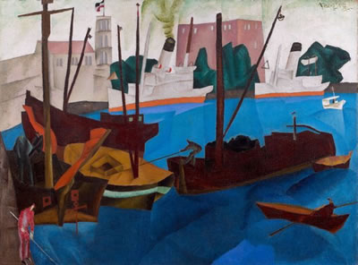 HAFEN VON SWINEMÜNDE (PORT DE SWINEMÜNDE) by Lyonel Feininger - Auction record, sale price, and art valuation. Compare with similar artists and explore comparable artworks.