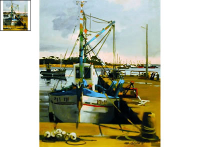 Sample artwork by Marcel Depre (1919 - 1990), known for painting - View similar artists and auction records