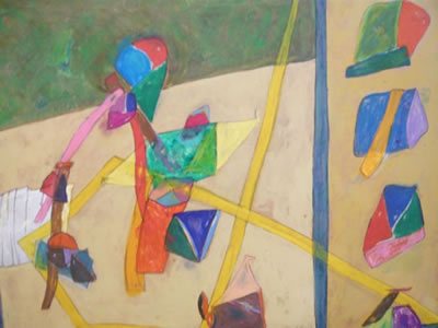 Sample artwork by Daniel Humair (Born 1938), known for painting - View similar artists and auction records