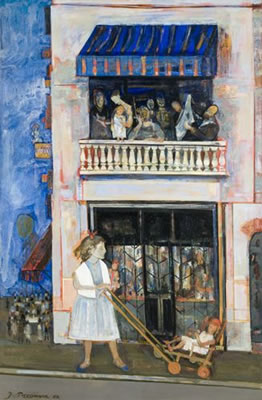 Sample artwork by Joseph Pressmane (1904 - 1967), known for painting - View similar artists and auction records