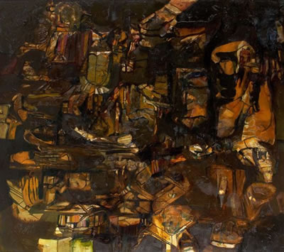 Sample artwork by Louis Armand Nallard (1918 - 2016), known for painting - View similar artists and auction records