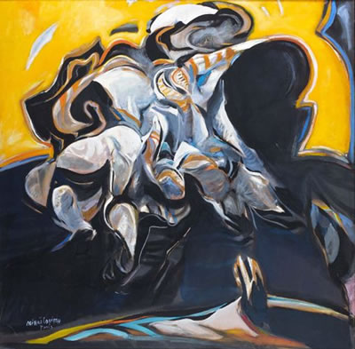 JEU A CONTRE-JOUR N°2, JOUEURS DE RUGBY by Batta Mihailovitch - Auction record, sale price, and art valuation. Compare with similar artists and explore comparable artworks.