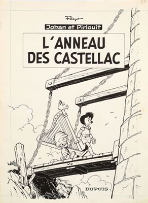 JOHAN ET PIRLOUIT L'ANNEAU DES CASTELLAC