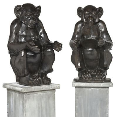 Singes (2) by Max (Louis Octave Maxime) Le Verrier - Auction record, sale price, and art valuation. Compare with similar artists and explore comparable artworks.