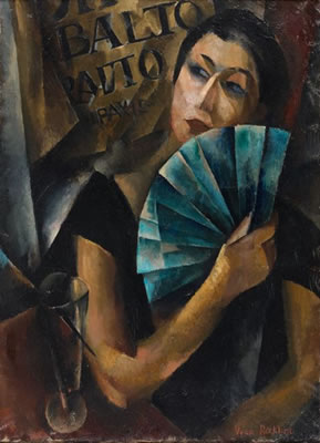 JEUNE FEMME A L'EVENTAIL BLEU by Vera Schlesinger Rockline - Auction record, sale price, and art valuation. Compare with similar artists and explore comparable artworks.