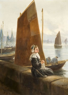 La femme du pêcheur