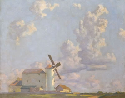 Paysage au moulin