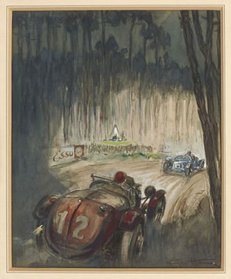 A Arnage, la nuit