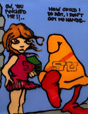 HOMMAGE A VAUGHN BODE - YOU PINCHED ME!, 1999