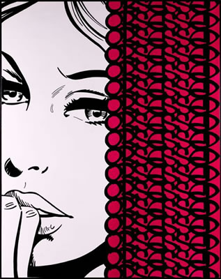 Sample artwork by Fenx (Born 1974), known for graffiti art - View similar artists and auction records