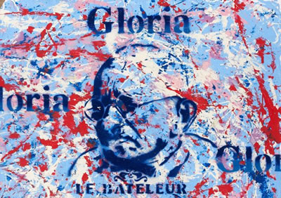 GLORIA (GANDHI) by Le Bateleur - Auction record, sale price, and art valuation. Compare with similar artists and explore comparable artworks.