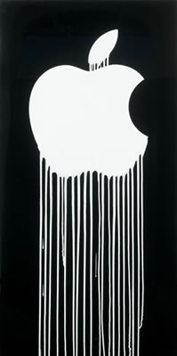 LIQUIDATED APPLE, 2008