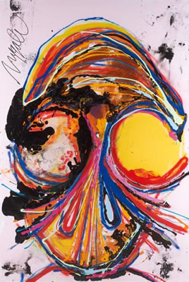 DANS MES ARTERES COULE LA SEINE by Mygalo - Auction record, sale price, and art valuation. Compare with similar artists and explore comparable artworks.