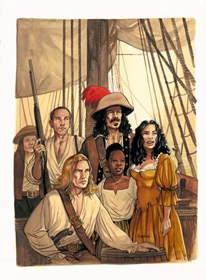 PIRATES by Jacques Terpant - Auction record, sale price, and art valuation. Compare with similar artists and explore comparable artworks.