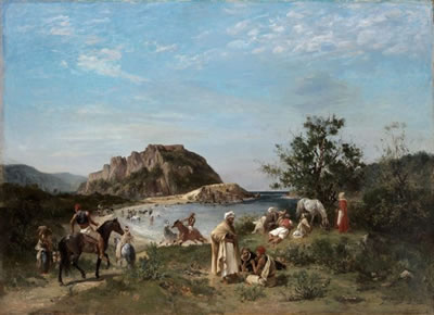 La Baignade des chevaux by Georges Washington - Auction record, sale price, and art valuation. Compare with similar artists and explore comparable artworks.