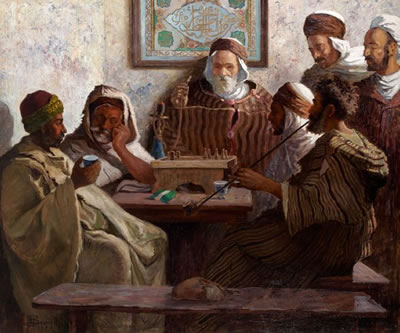 Sample artwork by Maurice Bouviolle (1893 - 1971), known for figure, genre, landscape painting (orientalist) - View similar artists and auction records