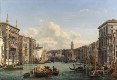 Vue animée du Grand Canal vers le pont du Rialto, Venise by Friedrich Nerly I - Auction record, sale price, and art valuation. Compare with similar artists and explore comparable artworks.