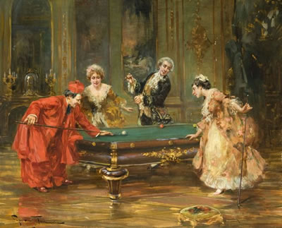 Les joueurs de billard