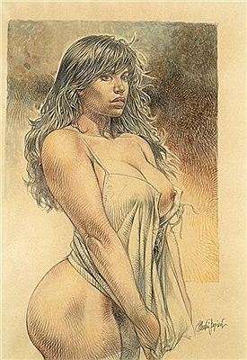 DRUUNA by Paolo Eleuteri Serpieri - Auction record, sale price, and art valuation. Compare with similar artists and explore comparable artworks.