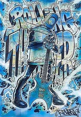 ROLLING THUNDER by Dr Revolt - Auction record, sale price, and art valuation. Compare with similar artists and explore comparable artworks.