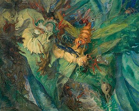 Caprice aux monstres by Luc Lafnet - Auction record, sale price, and art valuation. Compare with similar artists and explore comparable artworks.