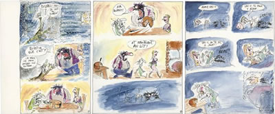 Sample artwork by Jean Marc Reiser (1941 - 1983), known for comic illustration, cartoons - View similar artists and auction records
