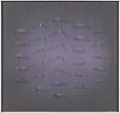 PETITS MOIRES VIBRANTS, VIOLET CENTRAL, 11-1974