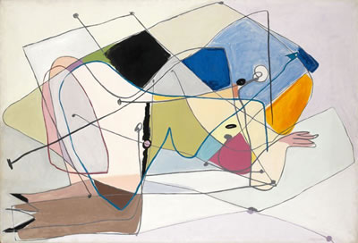 FEMME AU COUSSIN