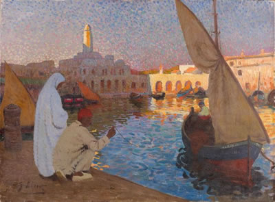 Sample artwork by Gustave Lino (1893 - 1961), known for painting - View similar artists and auction records