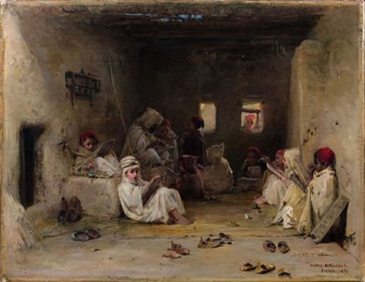Sample artwork by Henri Girardet (1848 - 1917), known for portrait, figure paintings - View similar artists and auction records