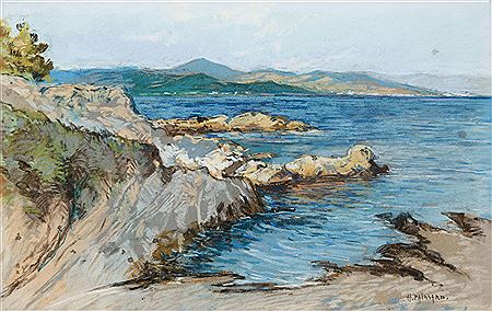 Vue de la baie de Saint-Tropez vers la pointe des Sardineaux