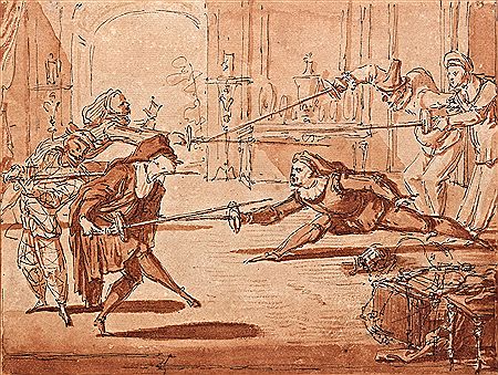 Arlequin, empereur dans la lune : Scène du combat by Claude Gillot - Auction record, sale price, and art valuation. Compare with similar artists and explore comparable artworks.