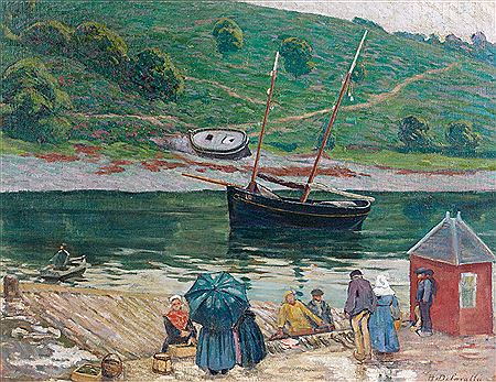 LE MARCHE AUX POISSONS, PONT-AVEN