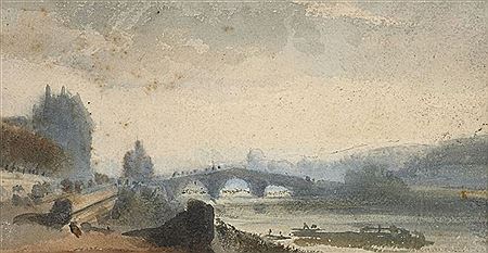 Vue de la Seine au Pont Royal by Hubert Clerget - Auction record, sale price, and art valuation. Compare with similar artists and explore comparable artworks.