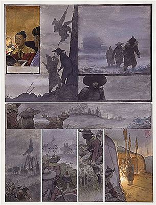 LE MOINE FOU LE BROUILLARD POURPRE