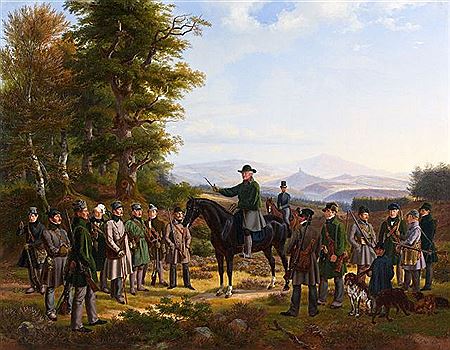 DEPARTING FOR HUNTING