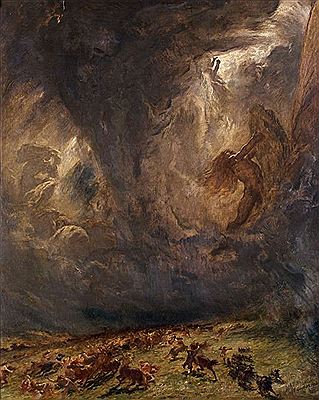 THE CENTAURS AND LAPITHS' FIGHT