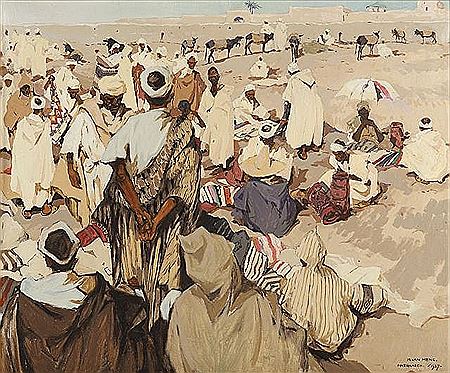 SOUK À MARRAKECH by Isidore (Isidoor) Van Mens - Auction record, sale price, and art valuation. Compare with similar artists and explore comparable artworks.
