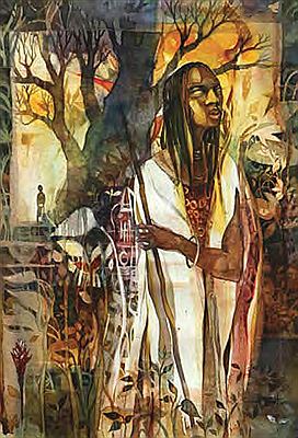 TRUTH'S PILGRIM by Umoh Akanimoh - Auction record, sale price, and art valuation. Compare with similar artists and explore comparable artworks.