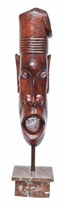 Sample artwork by Bisi Fakeye (Born 1942), known for sculpture - View similar artists and auction records
