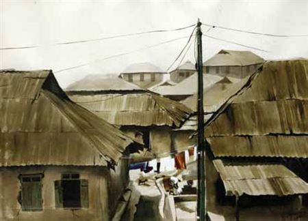 IBADAN SERIES by Lekan Onabanjo - Auction record, sale price, and art valuation. Compare with similar artists and explore comparable artworks.