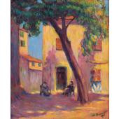 Sample artwork by Nicolae Darascu (1883 - 1959), known for impressionist marine and urban buildings - View similar artists and auction records
