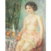 Nud cu portocale by Gheorghe Ionescu - Auction record, sale price, and art valuation. Compare with similar artists and explore comparable artworks.
