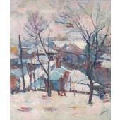 Iarna la Cluj by Aurel Ciupe - Auction record, sale price, and art valuation. Compare with similar artists and explore comparable artworks.
