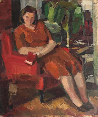 Young woman indoors