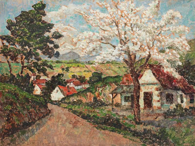 Spring by Leon Viorescu - Auction record, sale price, and art valuation. Compare with similar artists and explore comparable artworks.