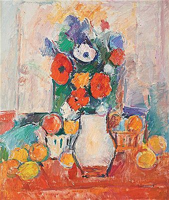 Still Life with Flowers and Fruit