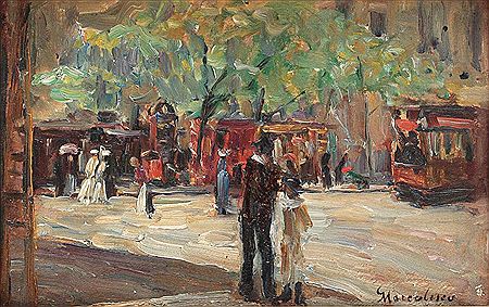 Sample artwork by George Marculescu (Born 1870), known for painting - View similar artists and auction records