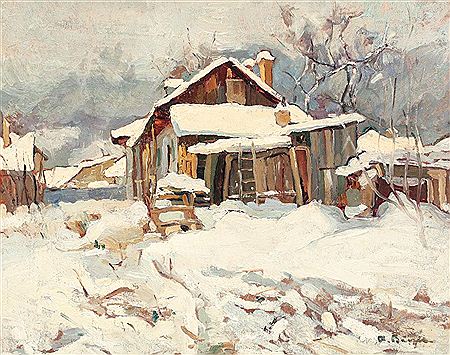 Hard winter by Aurel Baesu - Auction record, sale price, and art valuation. Compare with similar artists and explore comparable artworks.