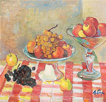 Still life with fruit